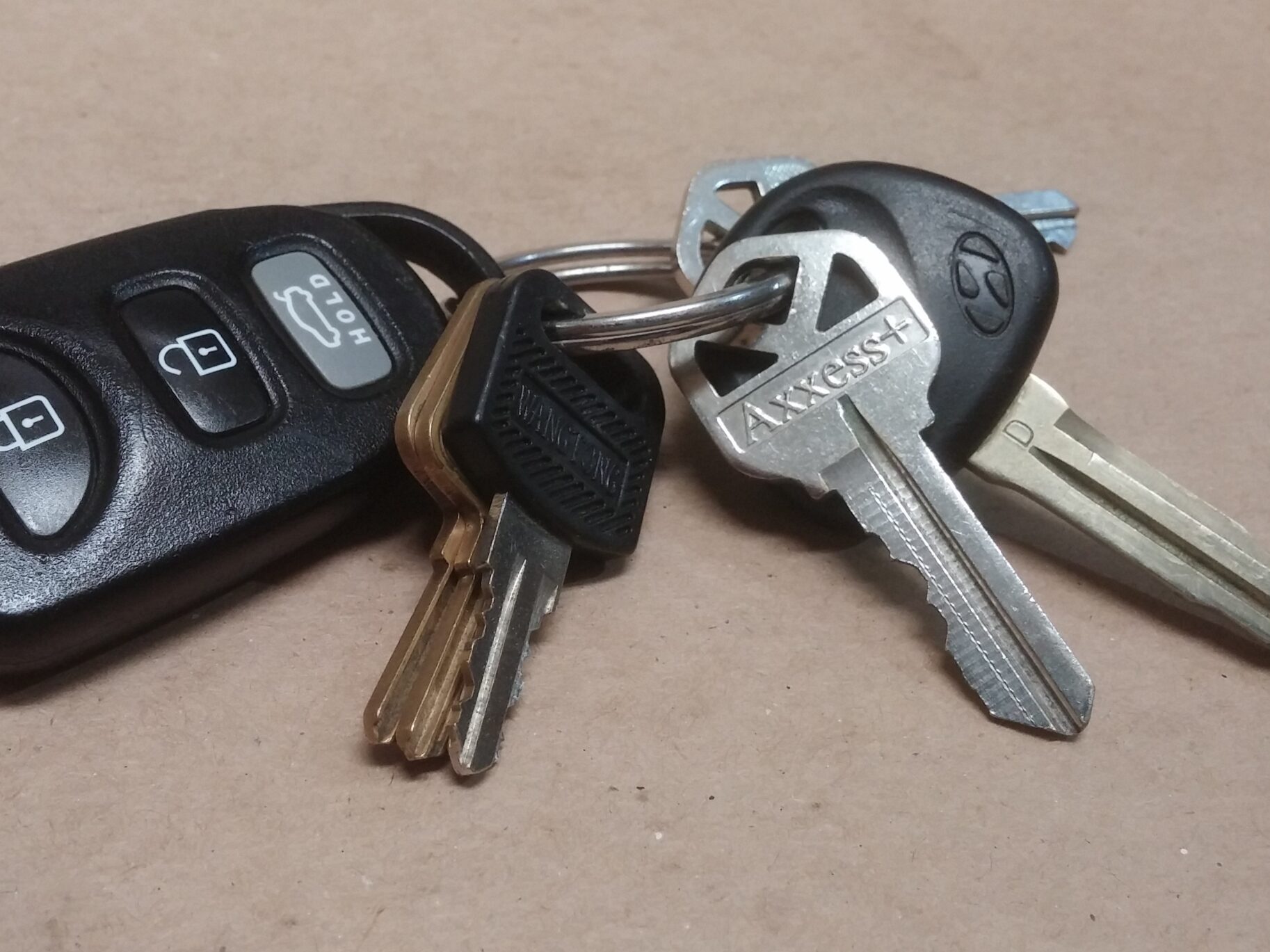keys locked in my car