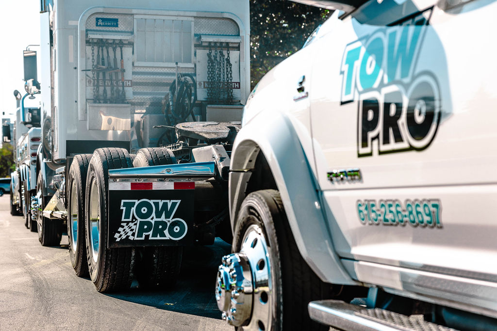 A Tow Pro truck